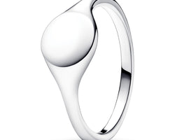 Engravable Sterling Silver Ring