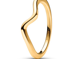 Wave 14K Gold-Plated Ring