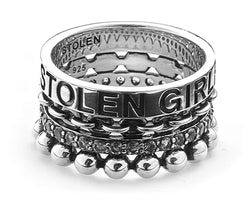 Stolen Girlfriends Club Stg Layered Band Ring
