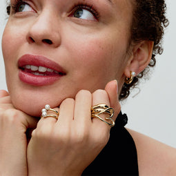 Organically Shaped Heart Ring