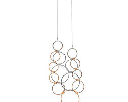 Tamara Multi Rhodium/Rose Gold Plated Necklace