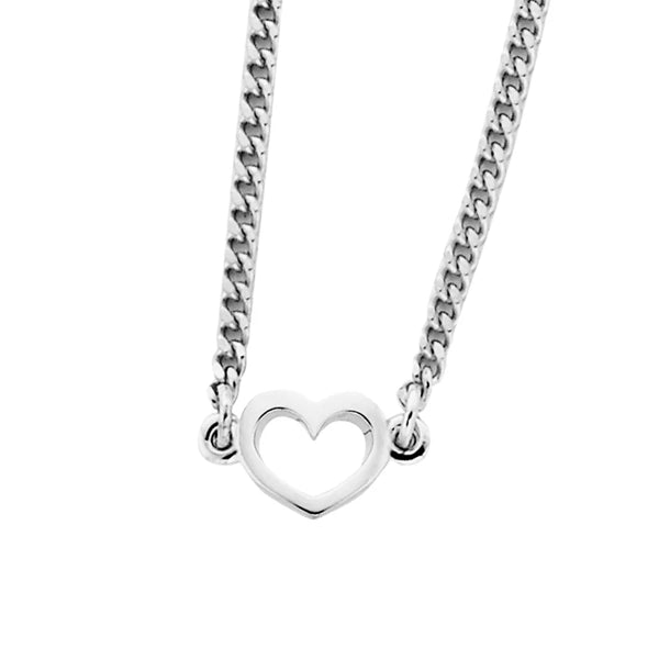 Karen Walker Sterling Silver Heart Pendant