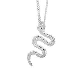 Karen Walker Lunar Snake Necklace Stg