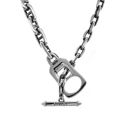 Stolen Girlfriends Club Stg Pop Tab Anchor Chain Necklace