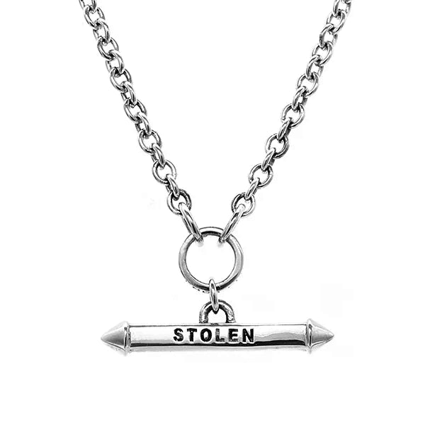 Stolen Girlfriends Club Stg Stake Fob Necklace