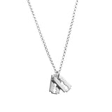 Baby Blades Necklace Sterling Silver 45cm
