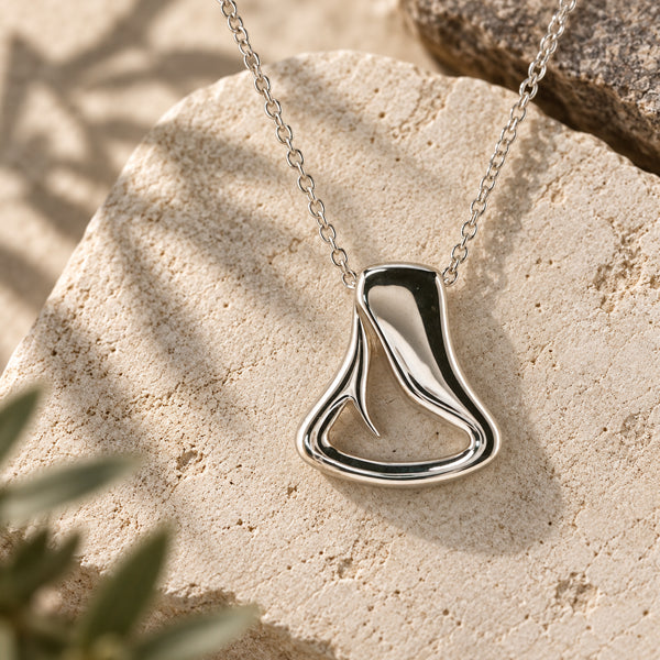 Whenua — Rere Pendant - Sterling Silver