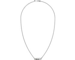 Scripted Pin Necklace