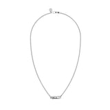 Scripted Pin Necklace