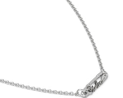 Scripted Pin Necklace