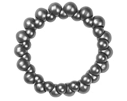 Burst Hematite Coloured Stretch Bracelet