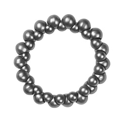 Burst Hematite Coloured Stretch Bracelet