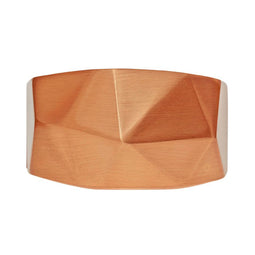 Tara Edge Rose Gold Ion Plated Spring Bangle