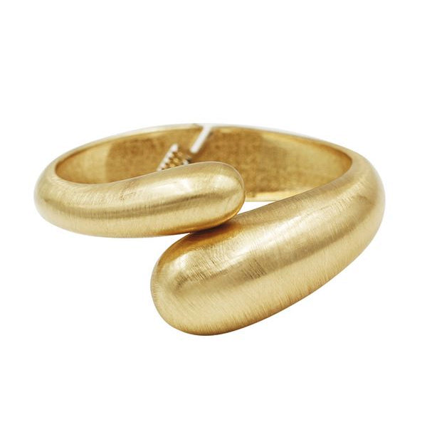 Tara Gold Colour Curve Bracelet
