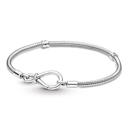 Pandora Snake Chain Bracele With Infinity Clasp