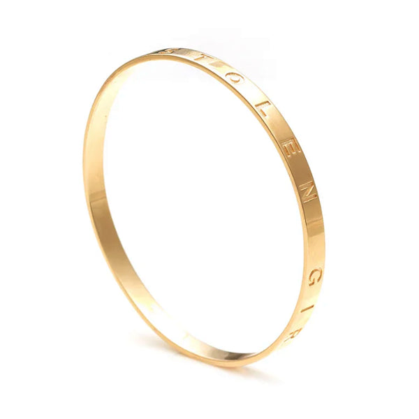 Stolen Bangle - Gold Plated