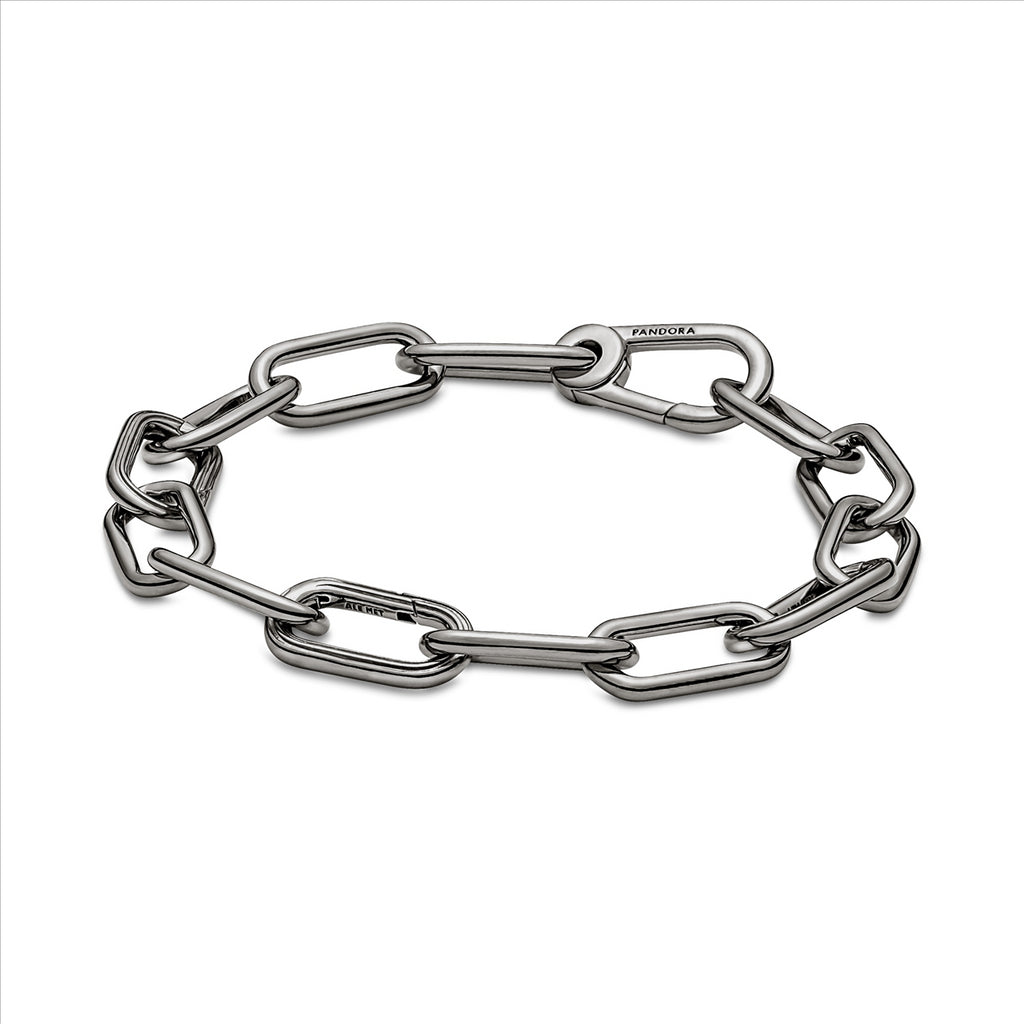 Pandora Me Ruthenium Link Chain Bracelet