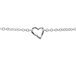 Stolen Girlfriends Club Sterling Silver Melted Heart Bracelet