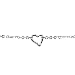 Stolen Girlfriends Club Sterling Silver Melted Heart Bracelet