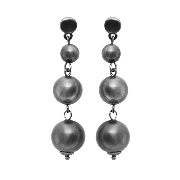 Tara Drop Hematite Earrings Tara Drop Hematite Earrings 3C2083