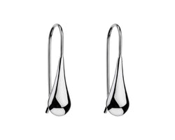 Sterling Silver Najo Teardrop Earrings