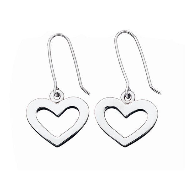 Karen Walker Heart Earrings