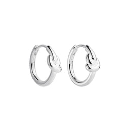 Najo Natures Knot Huggie Earrings