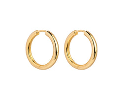 Najo 3x21mm yellNajo Subtle Huggie Earrings