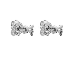 Stolen Girlfriends Club Sterling Silver Cross Bone Studs