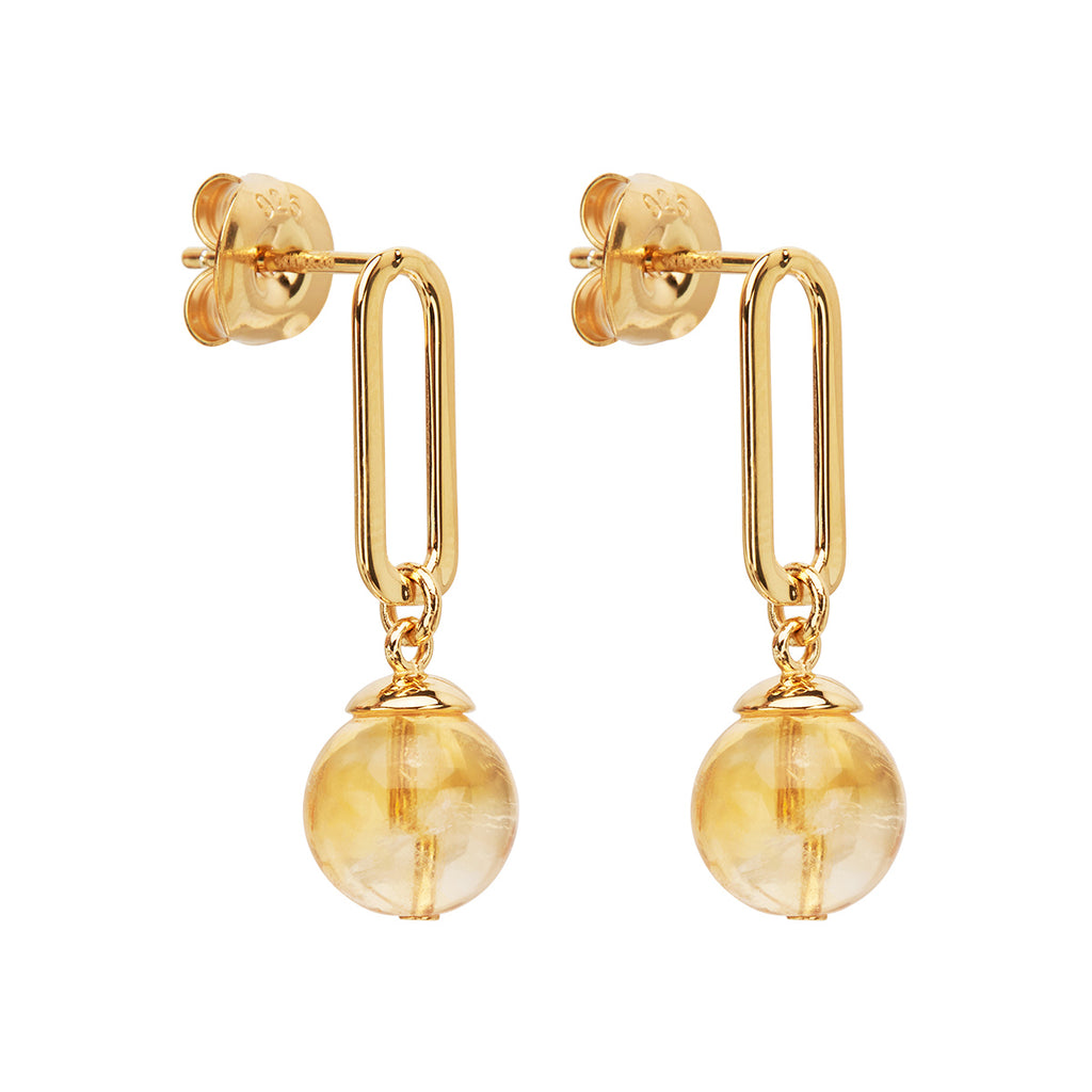 Limoncello Citrine Earrings