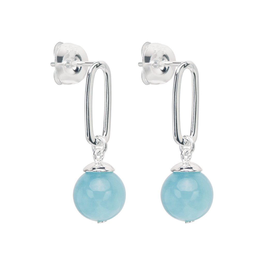 Ulysses Aquamarine Earrings