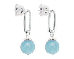 Ulysses Aquamarine Earrings