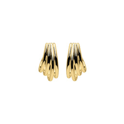 Vitality Earrings - Yellow Gold Plated Sterling Silver