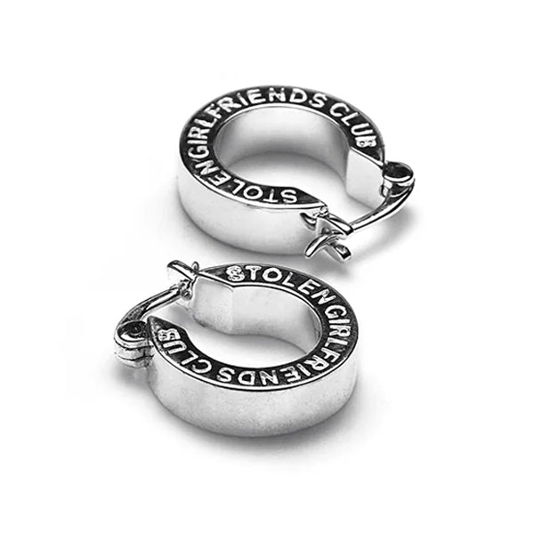 Halo Huggie Stg Silver