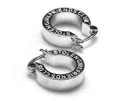 Halo Huggie Stg Silver