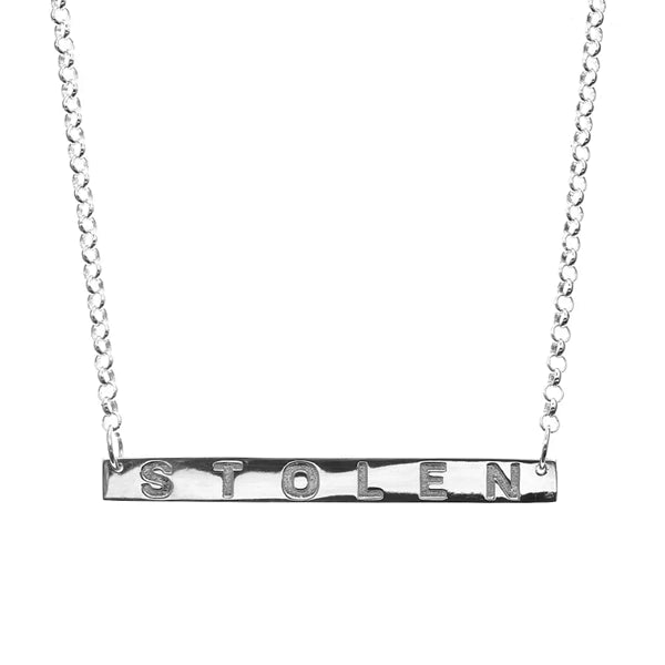 Stolen Plank Necklace