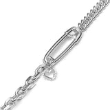 Punk Pin Choker Sterling Silver