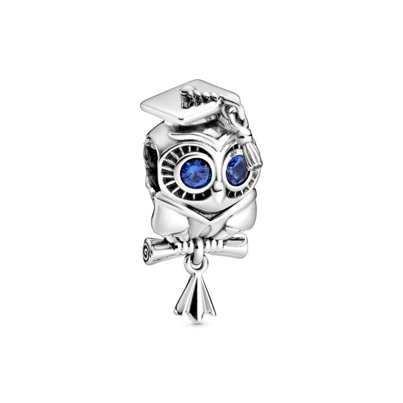 Wise Owl Graduation Charm