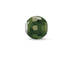 Thomas Sabo Green Bloodstone Charm