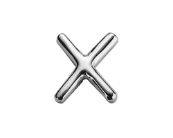 X Sterling Silver