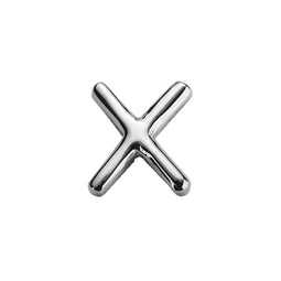 X Sterling Silver