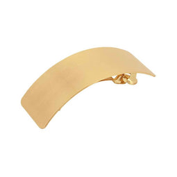 Graphic Bold Gold Ion Plated 8Cm Hair Clip