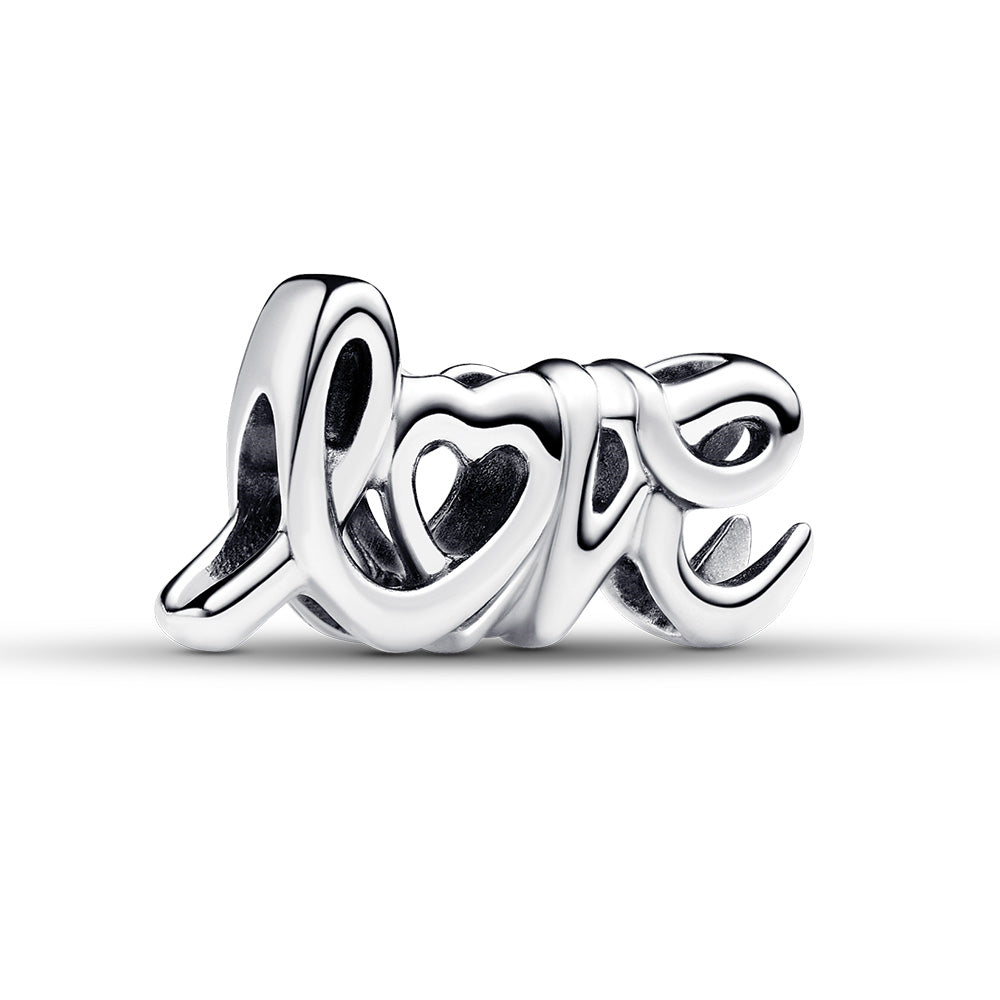 Love Sterling Silver Charm