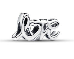 Love Sterling Silver Charm