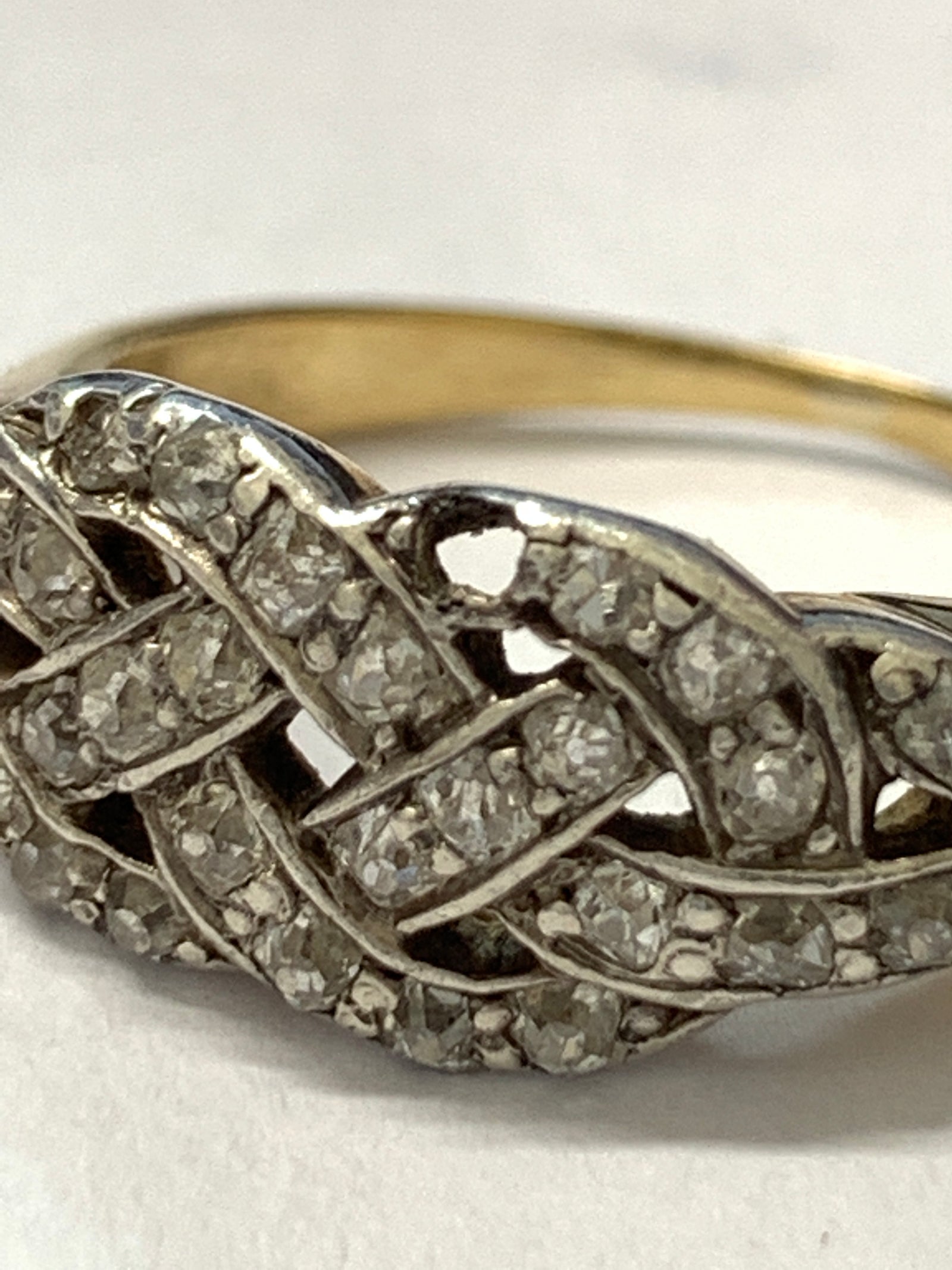 Overall structure of ring was too far gone to repair to a satisfactory level.