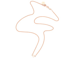 Karen Walker 9ct Rose Gold Mini Heart Necklace