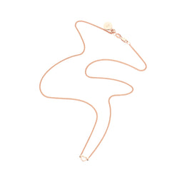 Karen Walker 9ct Rose Gold Mini Heart Necklace