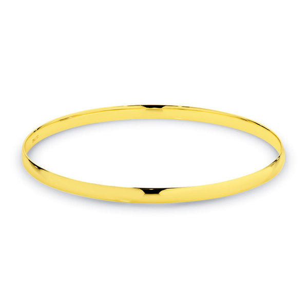 9ct Yellow Gold Comfort Curve Bangle
