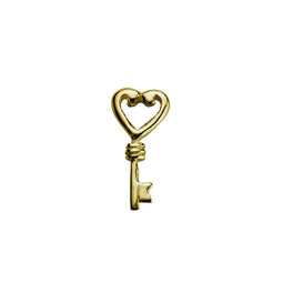 9Ct Yellow Gold Key Charm