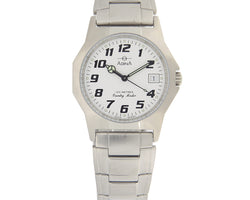 Adina 100m Country Master Stainless Steel Watch